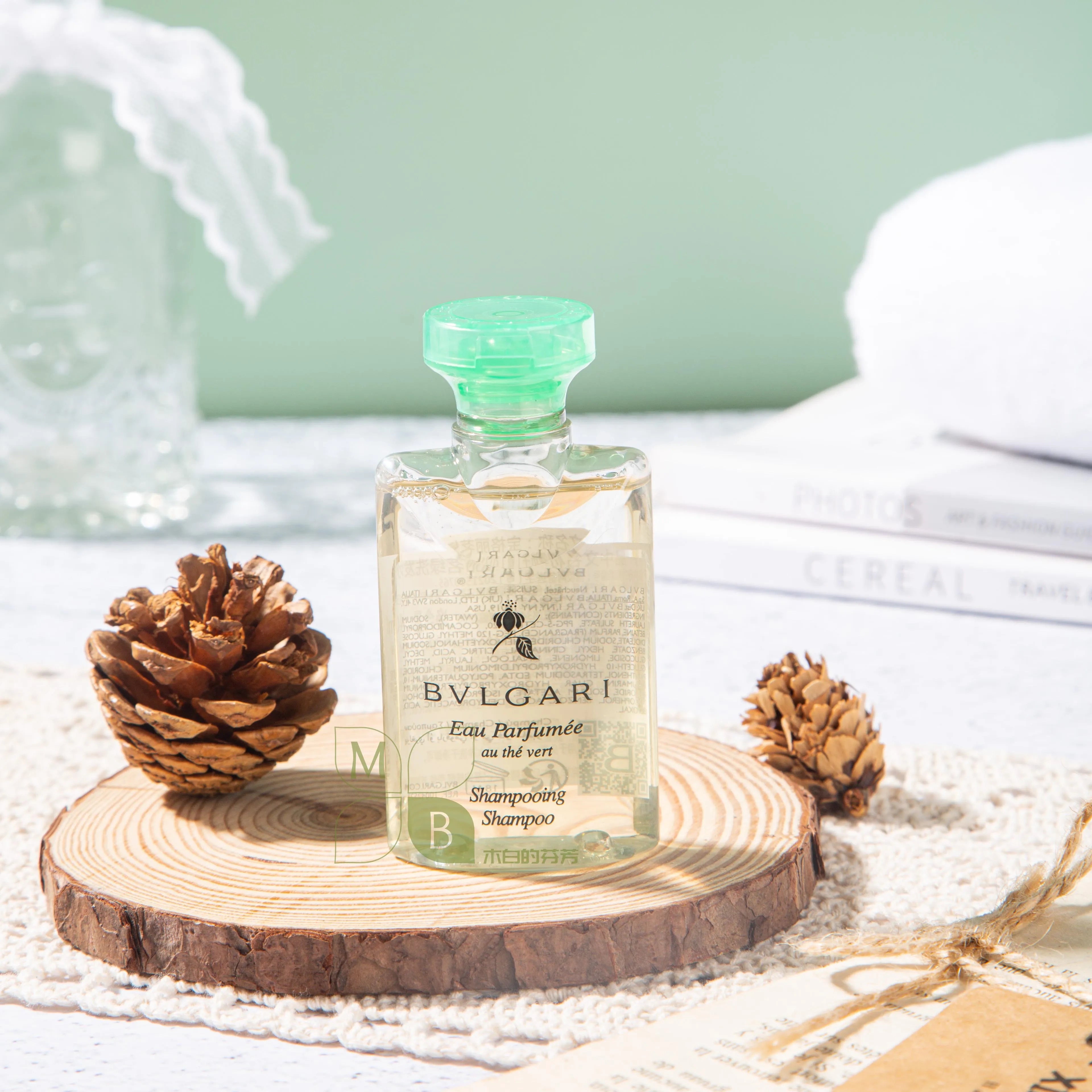 BVLGARI Green Tea Shampoo & Conditioner & Shower Gel & Body Lotion & Soap 40ML