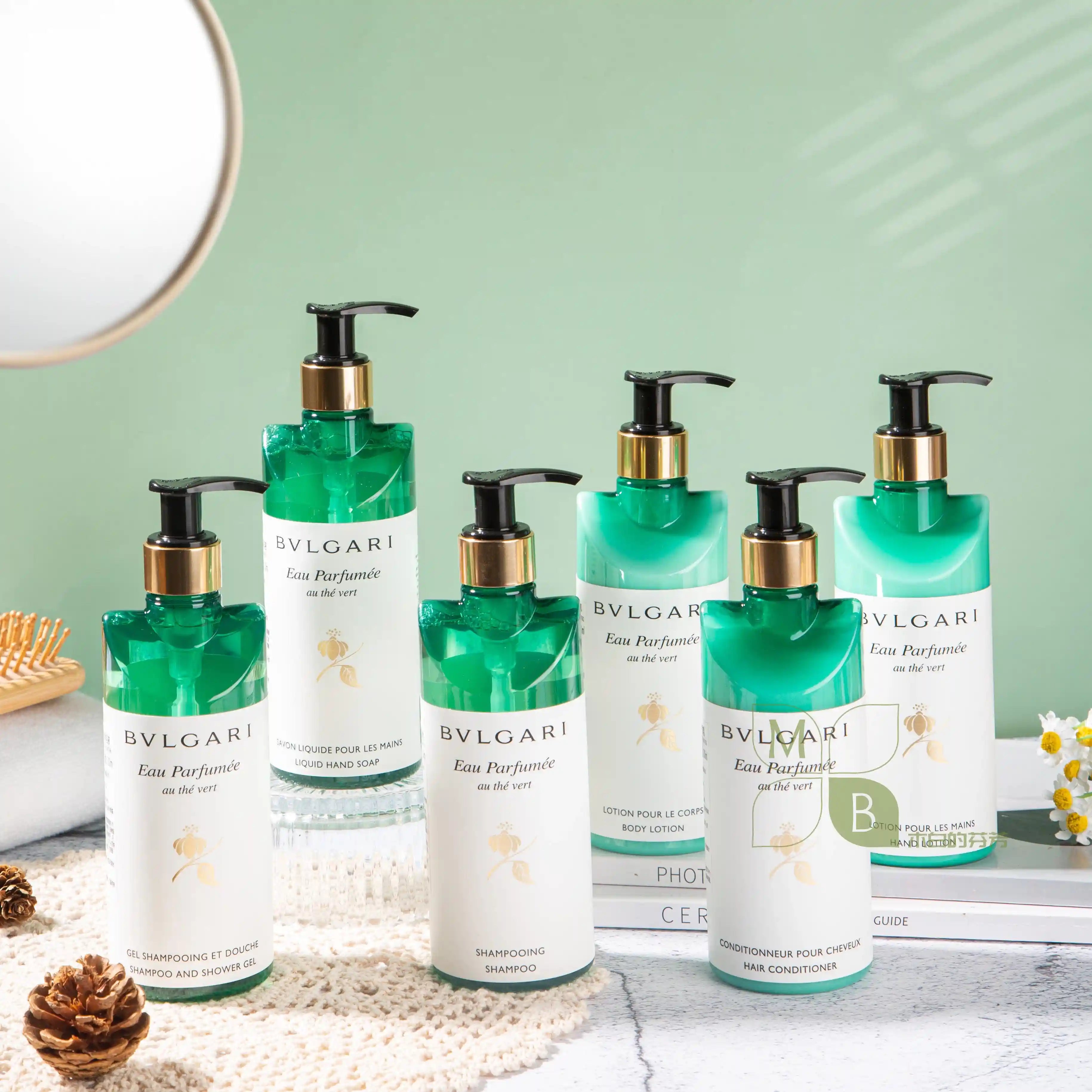 BVLGARI Green Tea Shampoo & Conditioner & Body Lotion & Shower Gel & Hand Wash & Hand Lotion 300ML