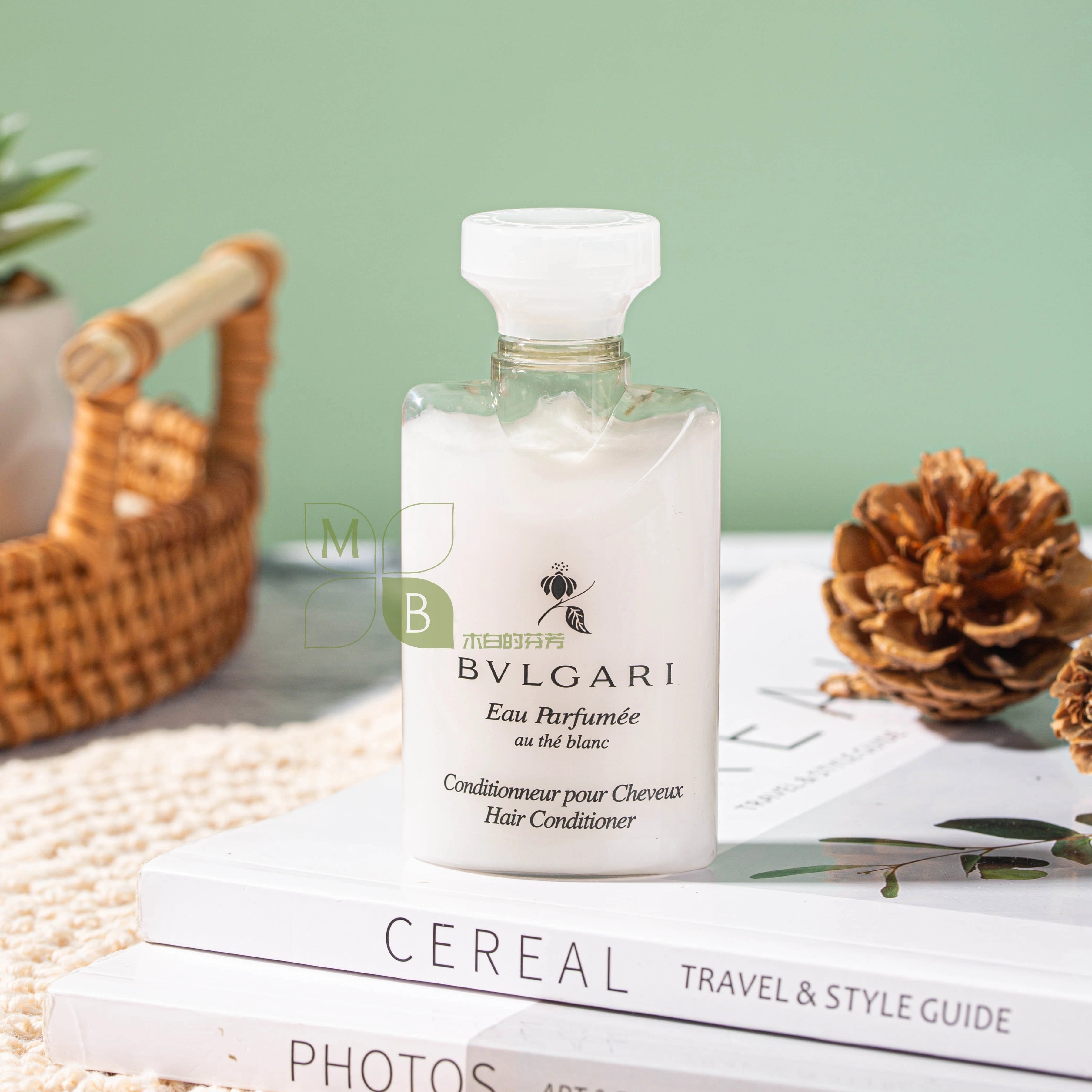 BVLGARI White Tea Shampoo & Conditioner & Shower Gel & Body Lotion 40ML