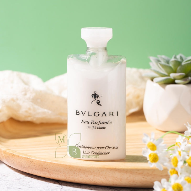 BVLGARI White Tea Shampoo & Conditioner & Shower Gel & Body Lotion & Soap 75ML