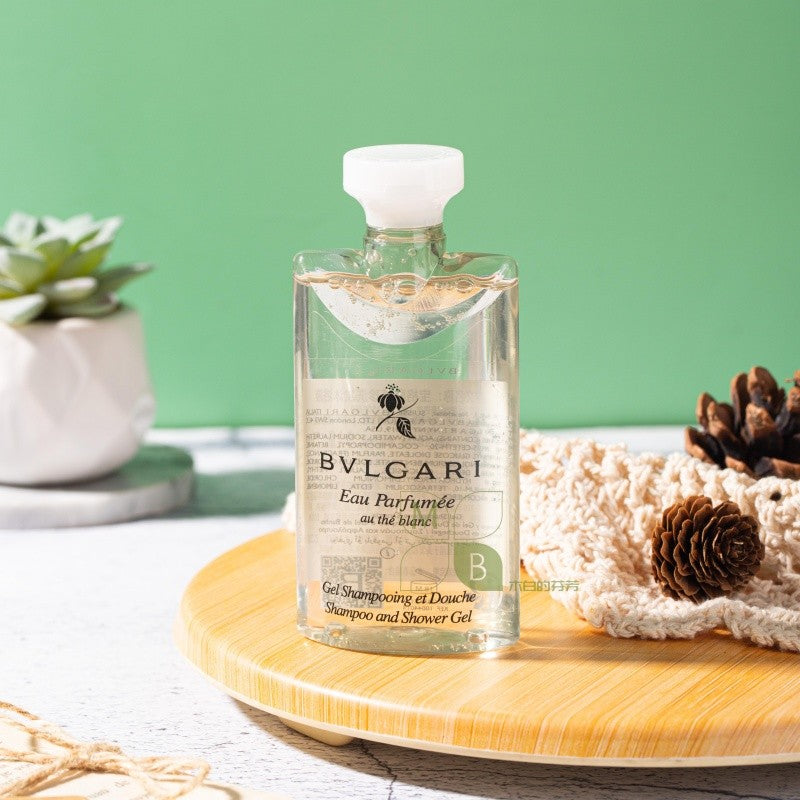 BVLGARI White Tea Shampoo & Conditioner & Shower Gel & Body Lotion & Soap 75ML