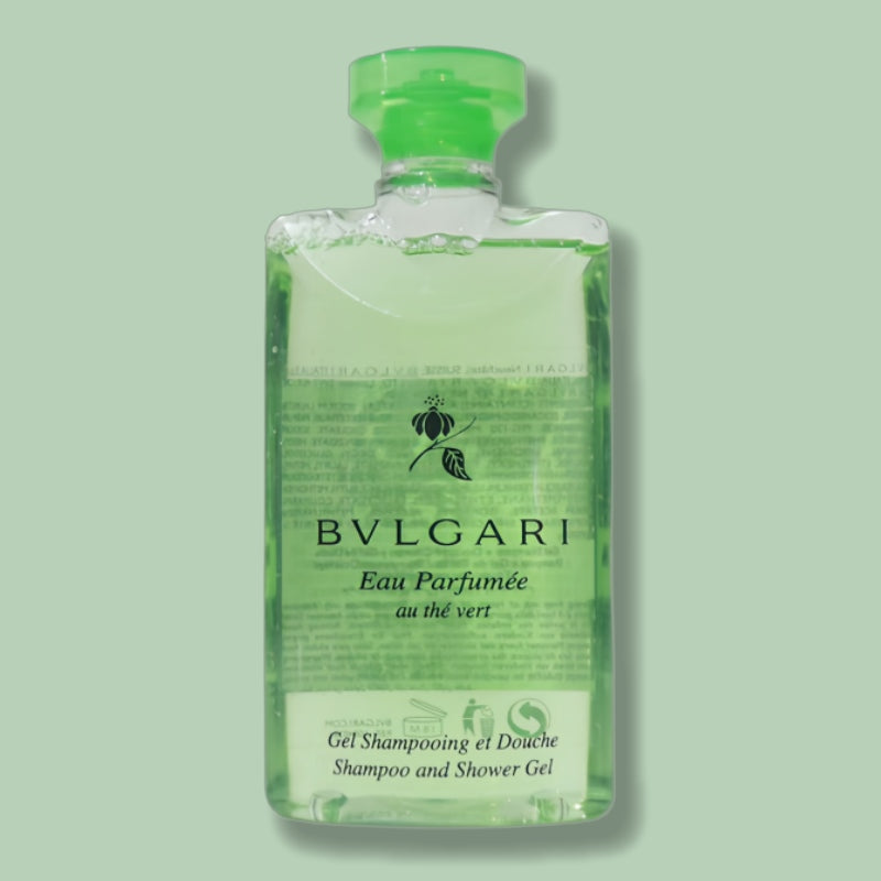 BVLGARI Green Tea Shampoo &amp; Conditioner &amp; Shower Gel &amp; Body Lotion &amp; Soap 75ML
