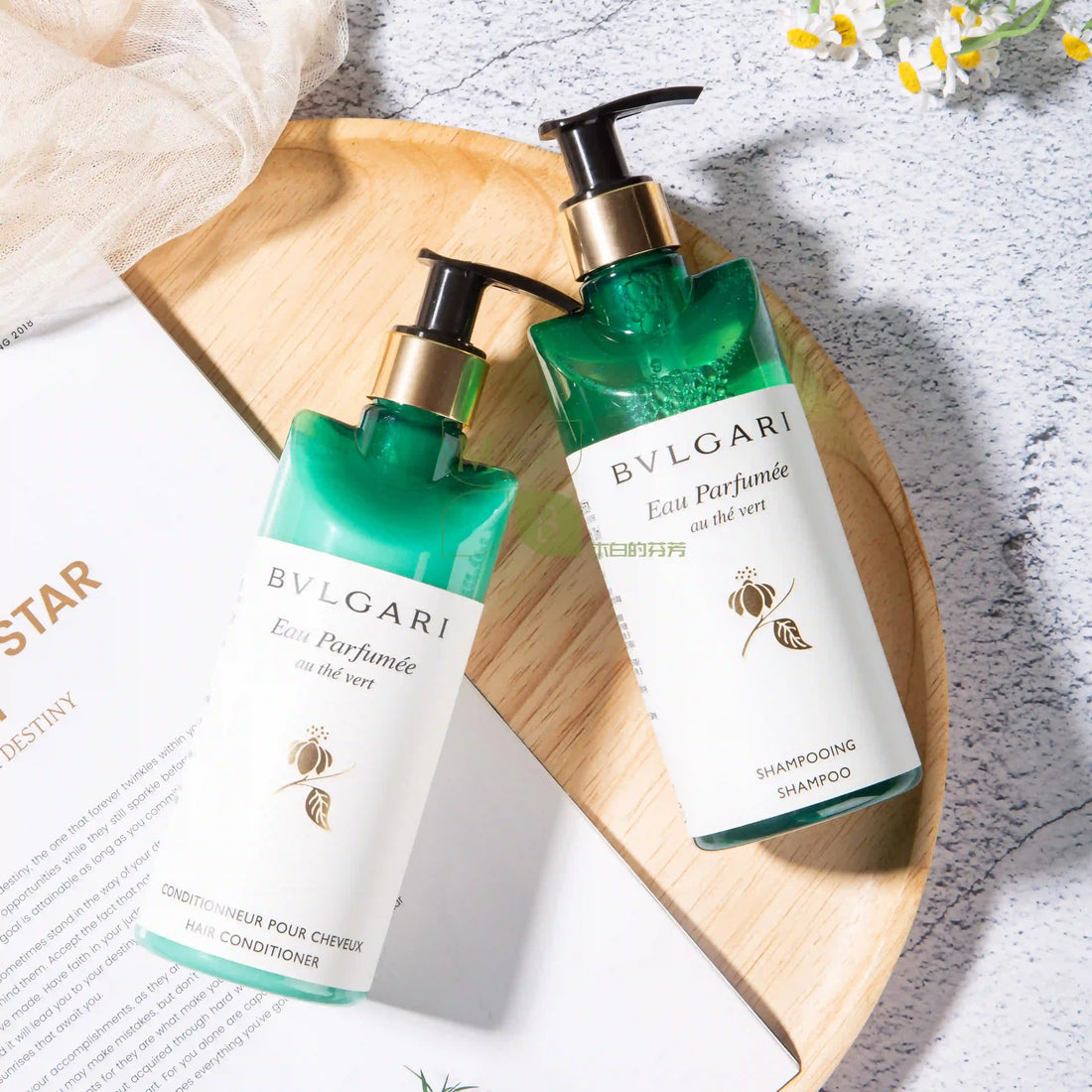 BVLGARI Green Tea Shampoo &amp; Conditioner &amp; Body Lotion &amp; Shower Gel &amp; Hand Wash &amp; Hand Lotion 300ML