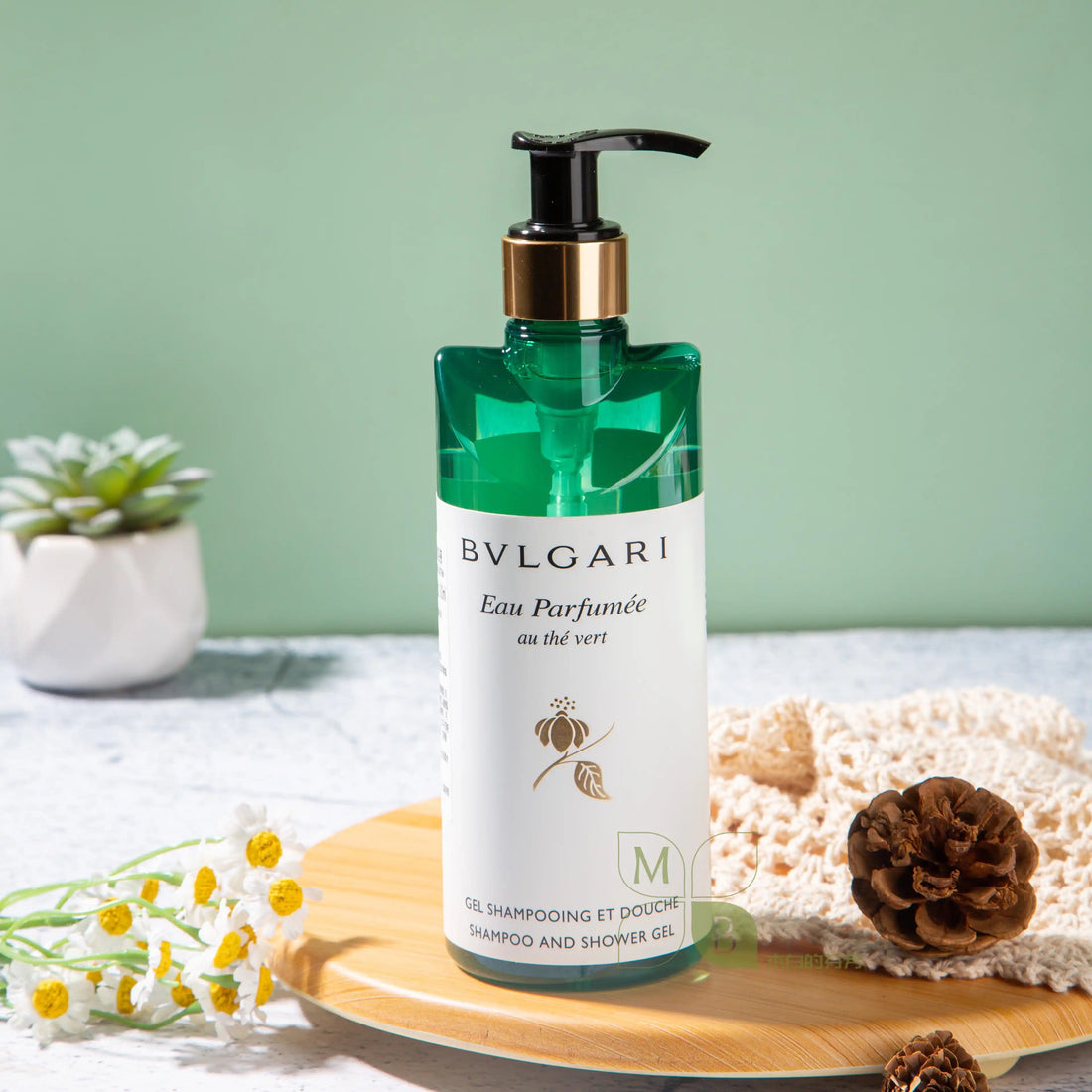 BVLGARI Green Tea Shower Gel 300ML For Gift