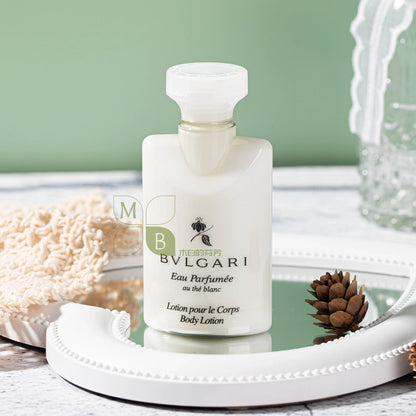 BVLGARI White Tea Shampoo &amp; Conditioner &amp; Shower Gel &amp; Body Lotion 40ML