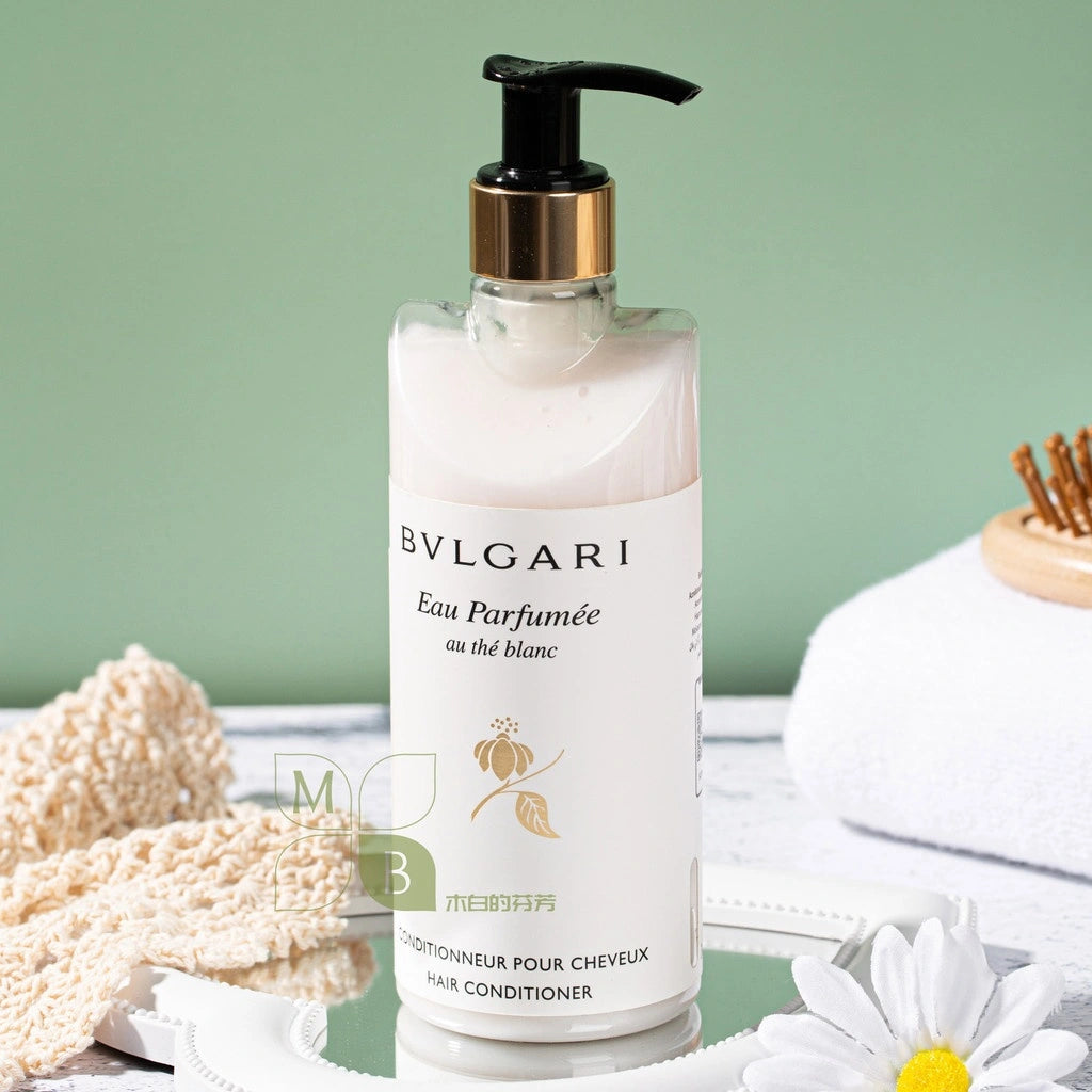 BVLGARI Shampoo &amp; Conditioner &amp; Body Lotion &amp; Shower Gel &amp; Hand Wash &amp; Hand Lotion White Tea 300ML