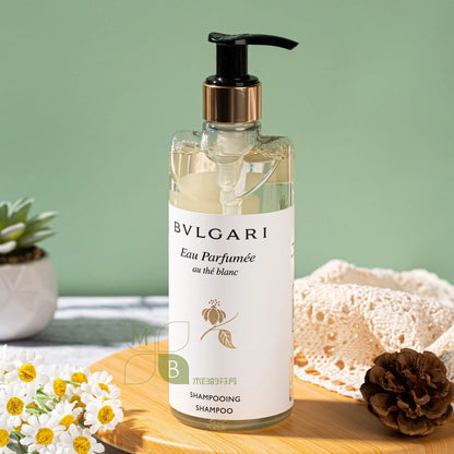 BVLGARI Shampoo &amp; Conditioner &amp; Body Lotion &amp; Shower Gel &amp; Hand Wash &amp; Hand Lotion White Tea 300ML