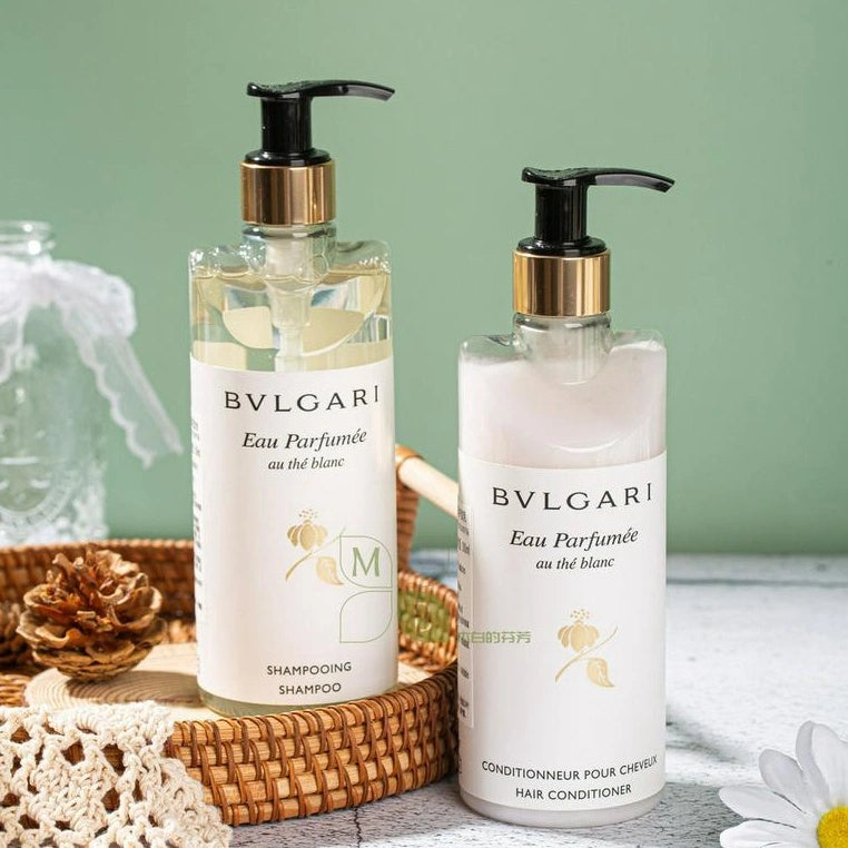 BVLGARI White Tea Shampoo & Conditioner & Body Lotion » Buy Online