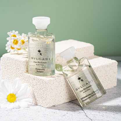 BVLGARI White Tea Shampoo &amp; Conditioner &amp; Shower Gel &amp; Body Lotion 40ML
