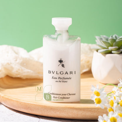 BVLGARI White Tea Shampoo &amp; Conditioner &amp; Shower Gel &amp; Body Lotion &amp; Soap 75ML