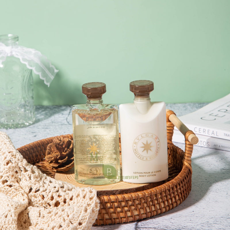BVLGARI Shampoo &amp; Conditioner &amp; Shower Gel &amp; Body Lotion &amp; Soap Exclusive Series 75ML