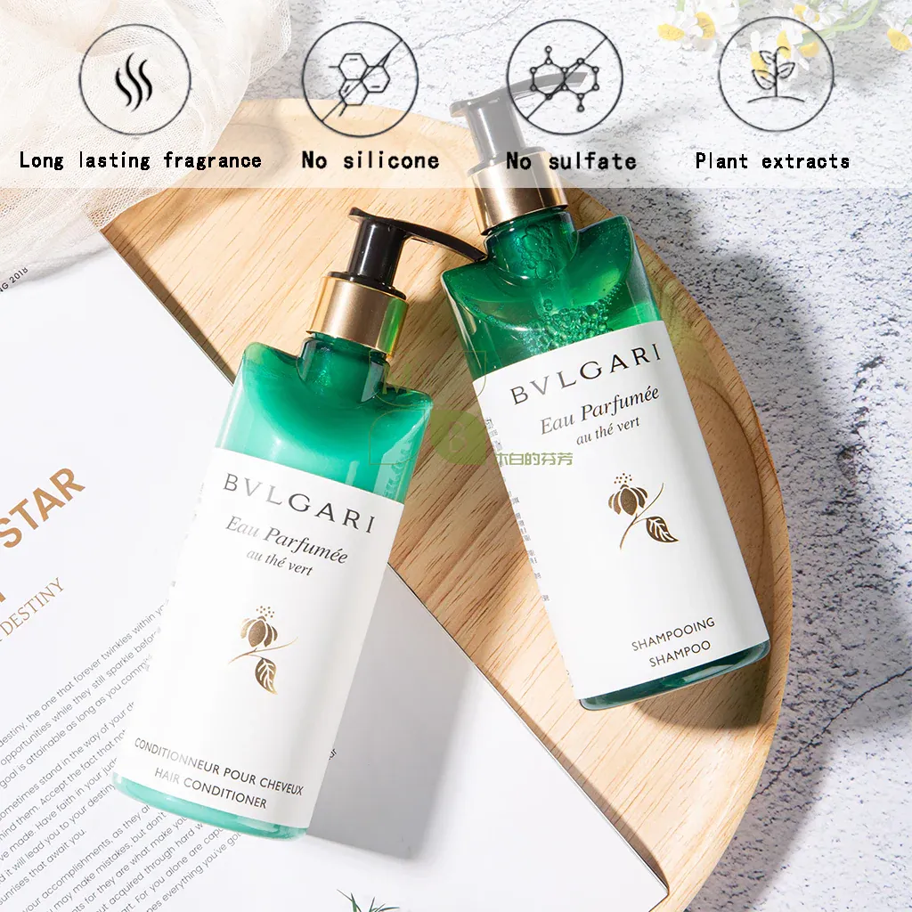 BVLGARI Green Tea Shampoo &amp; Conditioner &amp; Body Lotion &amp; Shower Gel &amp; Hand Wash &amp; Hand Lotion 300ML